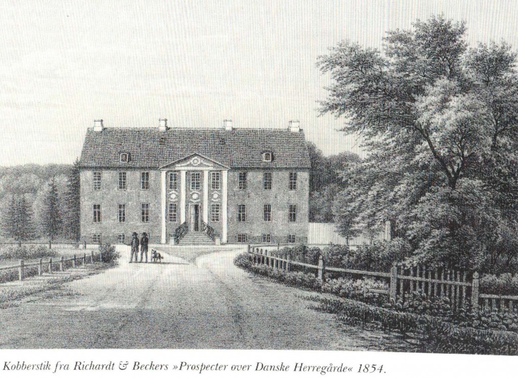 Beldringe hovedbygning 1854