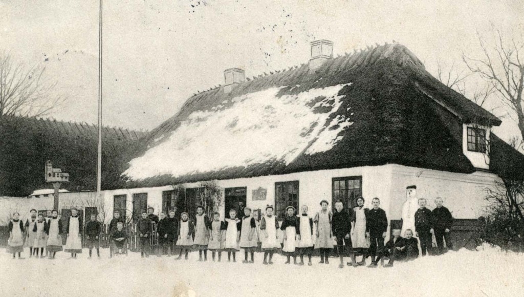 Dyrlev Rytterskole 1914 (B1111)